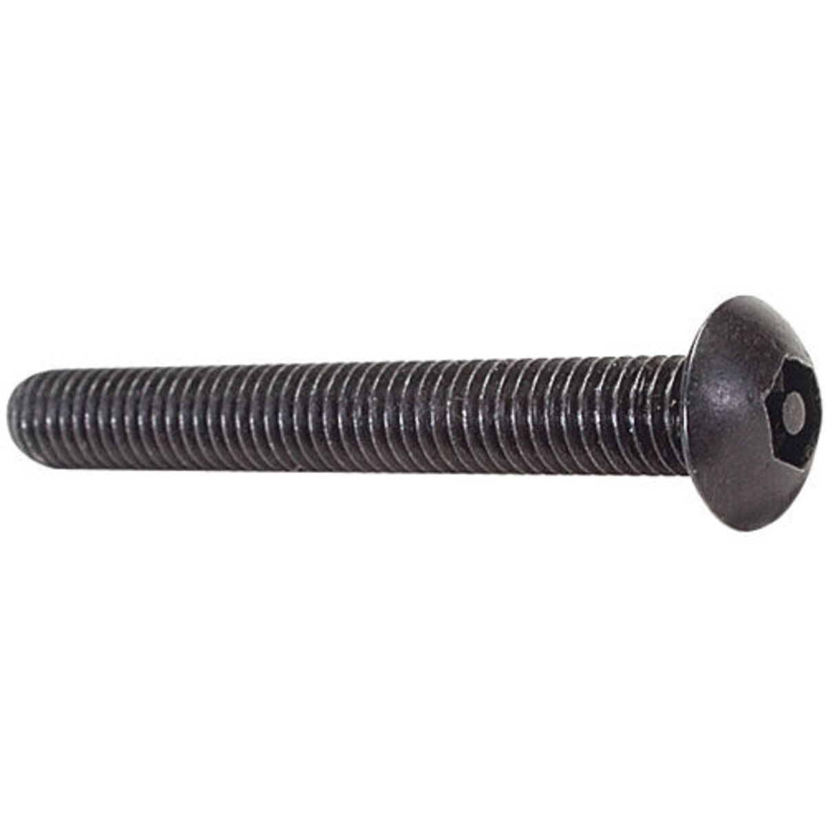 1032 x 11/2" Black Machine Screw Button Head Security Hex